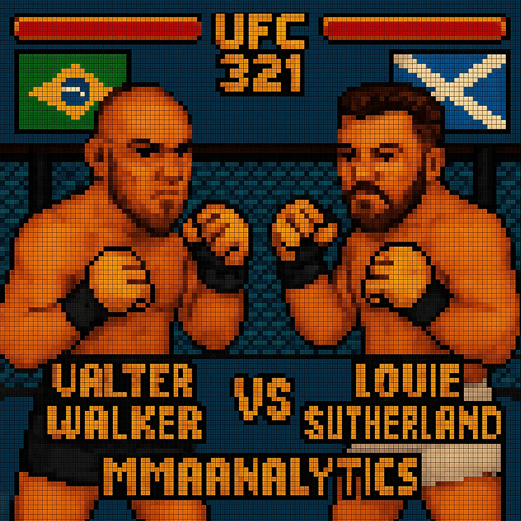 Valter Walker vs Louie Sutherland - UFC 321